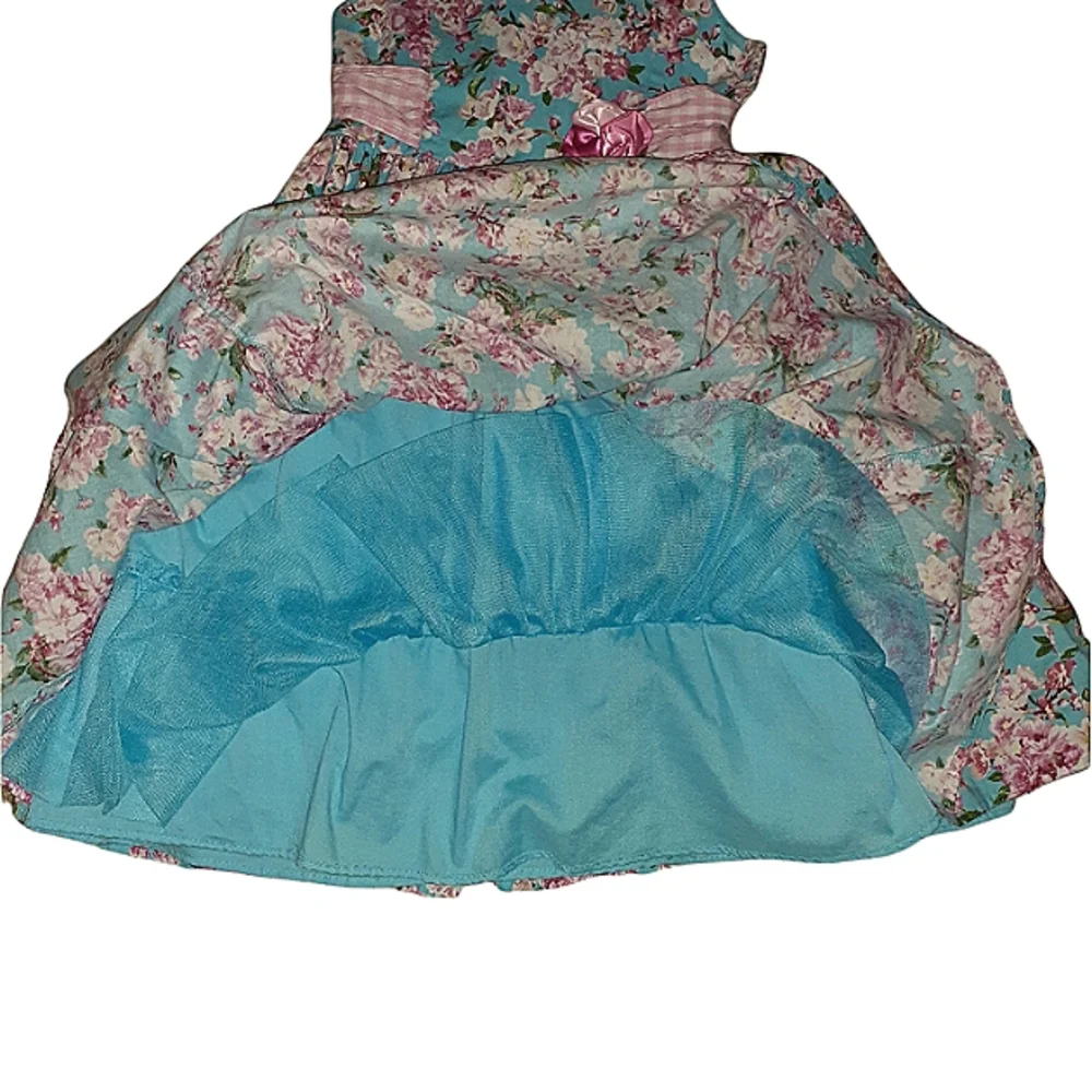 - - ***SWEET HEART ROSE FLOWERED DRESS - Picture 6 of 9